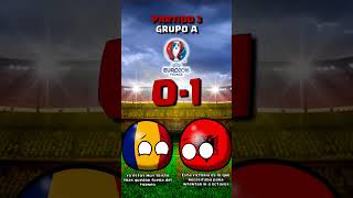 RUMANIA en la EUROCOPA 2016 countryball [upl. by Suicul]