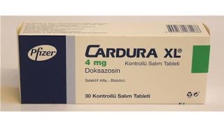 Cardura xl tablet nedir ne işe yarar prostata etkisi nasıldır [upl. by Yebloc280]