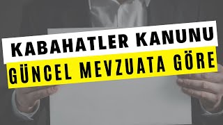 5326 SAYILI KABAHATLER KANUNU BAŞTAN SONA GÜNCEL MEVZUAT [upl. by Nadia]