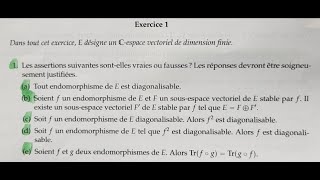 Epreuve 1Agrégation interne 2024Exercice 1 le vraifaux [upl. by Krell]