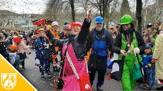 Rosenmontagszug in Lennep 2019 nimmt sich das DOC vor [upl. by Blackman]