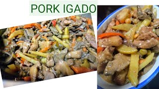 PORK IGADO RECIPE [upl. by Lynett]