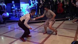 William amp Maéva amazing Lindy Hop performance in Milan on April 1 2017 [upl. by Adnilreh]