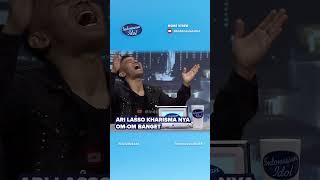 Ari Lasso Pesonanya OM OM🤭 IndonesianIdol Idol2Dekade [upl. by Anahsek]