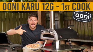 It Finally Arrived OONI KARU 12G  Review amp Wood Fired Pizza Cook [upl. by Liatrice]