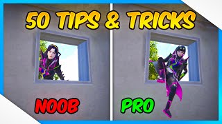 TOP 50 PRO TIPS AND TRICKS FOR PUBG MOBILEBGMI  PUBG MOBILE TIPS AND TRICKS [upl. by Lanae]