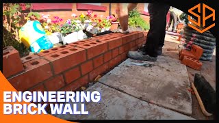 BEAUTIFUL ENGINEERING BRICK WALL ENGLISH GARDEN WALL BOND [upl. by Blane425]