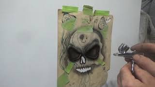 Air brush review on our new Timbertech combo kit [upl. by Atikkin]