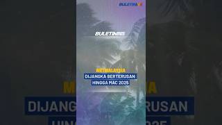 METMALAYSIA  Musim tengkujuh diramal bermula Selasa depan [upl. by Esilram]