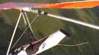 Andrea Iemma spins his glider  Hang gliding aerobatic [upl. by Spring]