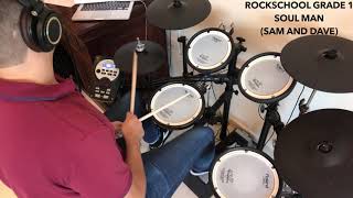 Rockschool Grade 1 Drums  Soul Man Sam and Dave [upl. by Reamonn]