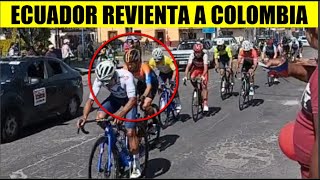 COLOMBIA ¡GOLPAZO HOY  RESUMEN 6 ETAPA VUELTA AL ECUADOR 2024 [upl. by Jessi]