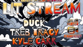 LIT Stream w special guests Duck Treb Tracy amp Kyle Carr  Late Night Soccer Talk Show [upl. by Ainot]