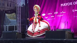 292A9550DIWALI ON TRAFALGAR SQUARE 2024 KATHAKALI [upl. by Thorwald]