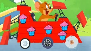 Tom and Jerry Boomerang Make and Race 10  Cartoon Games Kids TV [upl. by Mw]