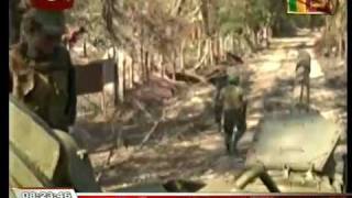 Live Footage Of SLA LTTE Battle 1Km Past Puthukkudiyiruppu PTK 2009 Mar 04 [upl. by Harte]