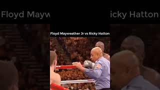 Floyd Mayweather Knock Out Ricky Hatton At the MGM Grand Garden Arena [upl. by Oicnanev]