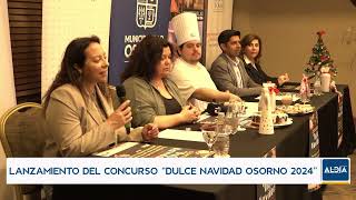 REALIZAN EL LANZAMIENTO DEL CONCURSO “DULCE NAVIDAD OSORNO 2024” [upl. by Shien]