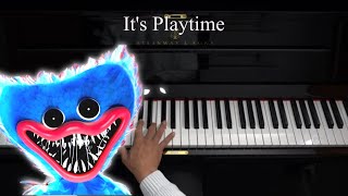 Poppy Playtime  Its Playtime  Piano Cover [upl. by Niffirg]