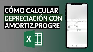 Cómo Calcular la Depreciación con la Función AMORTIZPROGRE en Excel [upl. by Aaronson5]