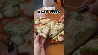 Whole wheat Naan pizza naanpizza pizza naan healthyrecipes cheesy shorts cookingvideos [upl. by Eelannej]