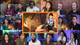 Attack on Titan Final Season  Final Episode Reaction Mashup [upl. by Etrem]