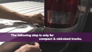 McGard Tailgate Lock 76029 Installation  SuperTruckUSAcom [upl. by Naic]