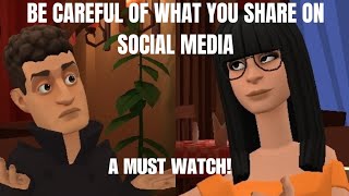 THIS IS WHY YOU SHOULD STOP OVERSHARING ON SOCIAL MEDIA BE CAREFUL OF WHAT YOU POST [upl. by Anirtik]