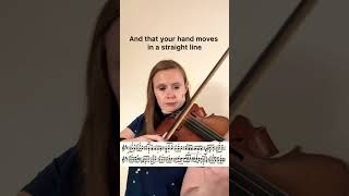 Tips for double stops  violin tutorial violin music [upl. by Rebm]