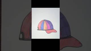 cap drawing youtubeshortvideo capdrawingdrawingvideo youtubeshort [upl. by Ecirehc]