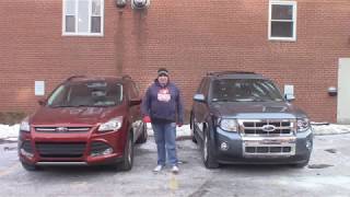 2012 vs 2014 Ford Escape Comparison [upl. by Alexio]