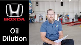 Honda Oil Dilution Issue  Should you buy a new Honda [upl. by Lellih]