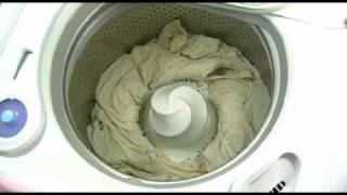 Whirlpool Calypso Washing Sheets  Part 3 of 5  Rinse [upl. by Anirtap122]