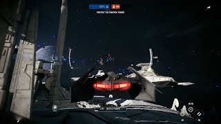 Star Wars Battlefront II Starfighter Assault GameplayRYLOTH  No Commentary [upl. by Cairistiona]