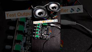 Test class D Amplifier Speaker 🔊🔊 part 1 speaker shortvideo [upl. by Odlavso]