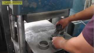 Manufacture Process of Ceramic Silicon Tungsten Alumina  Carbosystem [upl. by Auoz]