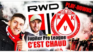 RWDM vs COURTRAI  Le RWDM sincline  le maintien en jeu  VLOG 81 [upl. by Yvehc335]