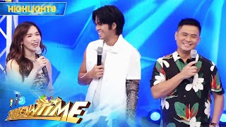 Ogie jokingly feels jealous of Bidaman Jin and Jackie  Its Showtime [upl. by Leval]