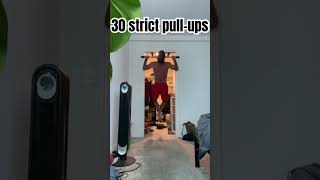 30 Clean Pullups pullups murph hybridathlete [upl. by Ahcilef]