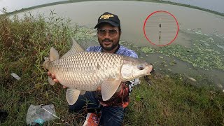 How to find Rohu fish spot  how to catch rohu fish by hook tribal hook [upl. by Marcin]