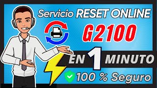 Canon G2100 Error 5b00 ✅ Servicio Reset ONLINE 🔒 Seguro ⚡ Rápido y 🔄 Reutilizable [upl. by Chrystel44]