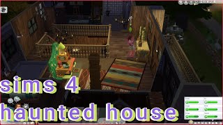 sims 4 haunted house ep 2 [upl. by Eilitan]