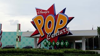 Disneys Pop Century Resort 2024 Tour amp Walkthrough in 4K  Walt Disney World Florida September 2024 [upl. by Buffum304]