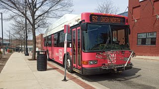 Ride On The Rapid 2017 Gillig Low Floor CNG 35 7547 On Rt 52 DASH North to Ionia AveLeonard St [upl. by Jillane]