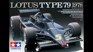 Building the JPS Lotus 79 Tamiya 120 kit [upl. by Aimerej]