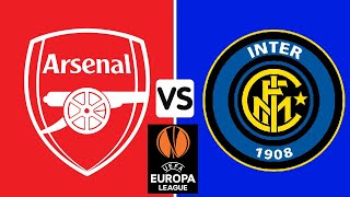 Europa League Clash Inter Milan vs Arsenal  First Leg [upl. by Laine]