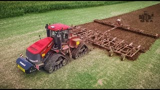 Case IH Quadtrac 600  Horsch Terranno 12m  ETA Gernez [upl. by Sirod]