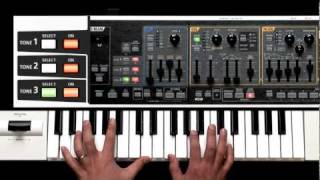 GAIA SH01 Synthesizer introduction Part 3 [upl. by Nois]