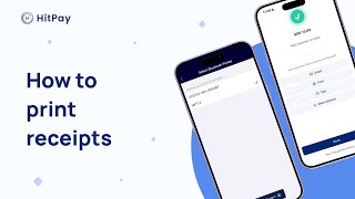 HitPay POS Software  How to Print Receipts [upl. by Yovonnda]
