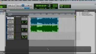 PRO TOOLS  FACO UTP  Regiones stereo mono y dual mono [upl. by Ahsinac]